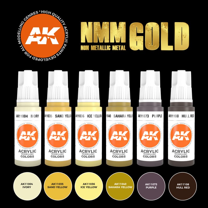 AK11606 – NON METALLIC METAL: GOLD
