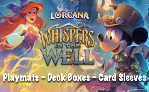 WHISPERS IN THE WELL - Playmats , Deck Boxes & Sleeves