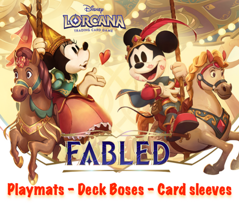 FABLED - Playmats , Deck Boxes & Sleeves