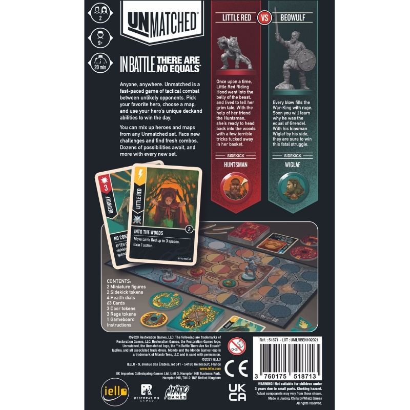 Red Incom UNMATCHED: Little Red Riding Hood vs Beowulf – Incom Gaming