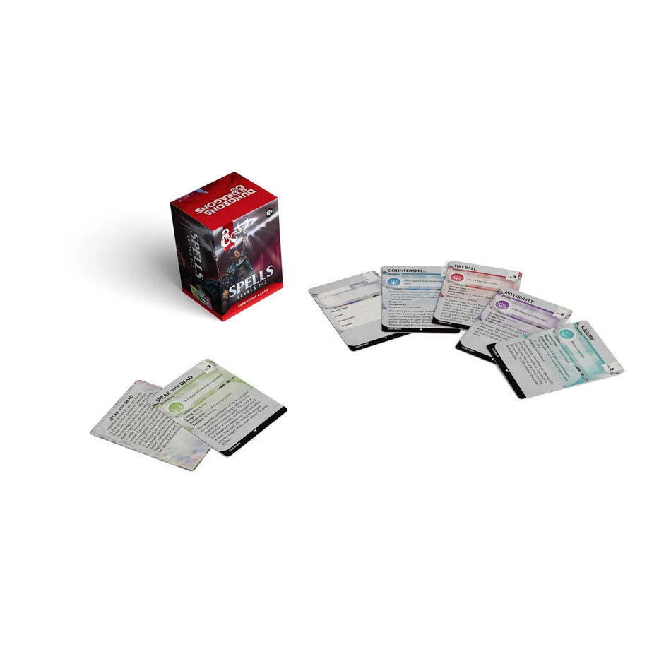 DUNGEONS & DRAGONS - - Spell Cards: Levels 2-3