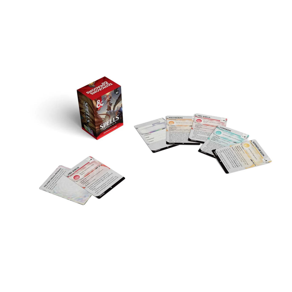 DUNGEONS & DRAGONS - - Spell Cards: Levels 4-5