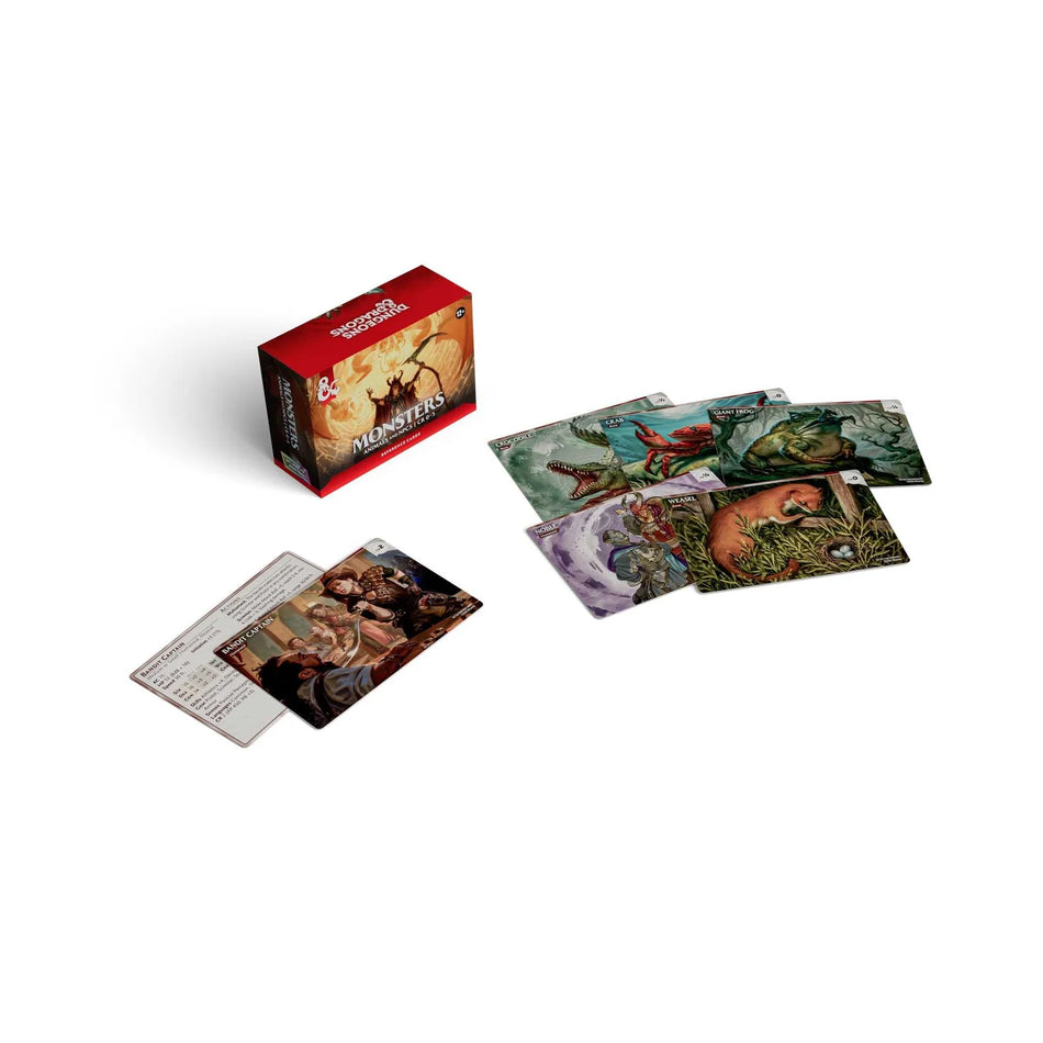 DUNGEONS & DRAGONS - - Monster Cards: Animals & NPCs CR 0-5