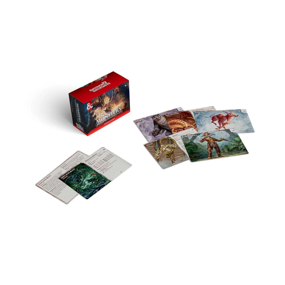 DUNGEONS & DRAGONS - - Monster Cards: Mystical and Menacing CR 0-5