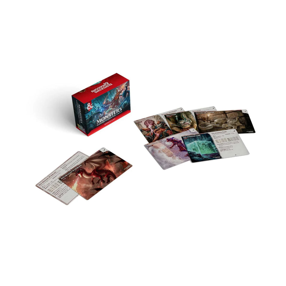 DUNGEONS & DRAGONS - Monster Cards: Fearsome and Ferocious CR 0-5
