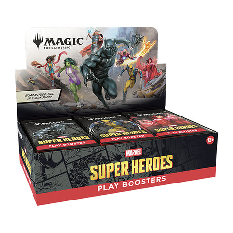 MARVEL SUPER HEROES: Play Booster *Sealed box of boosters*