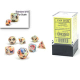 FESTIVE CIRCUS w/BLACK  - 7-Die Mini-hedral Set