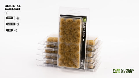 Dense Beige XL Tufts (12mm)