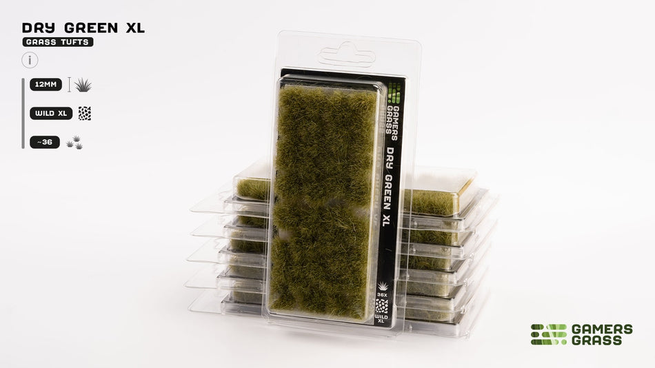 Dry Green XL Tufts (12mm)