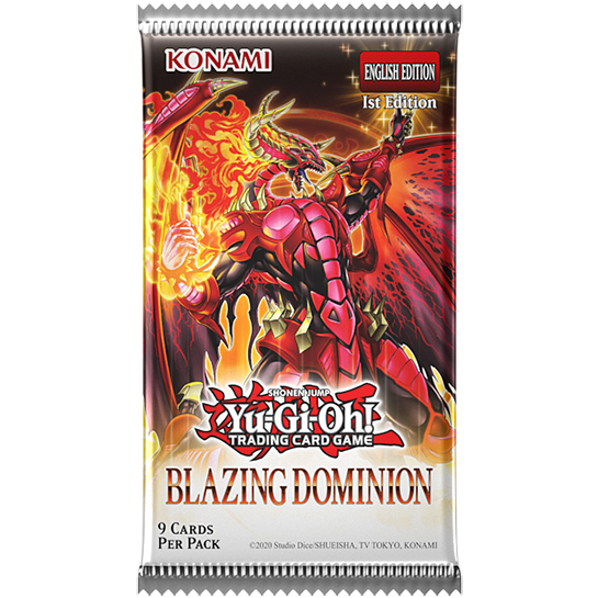 BLAZING DOMINION - Booster Pack