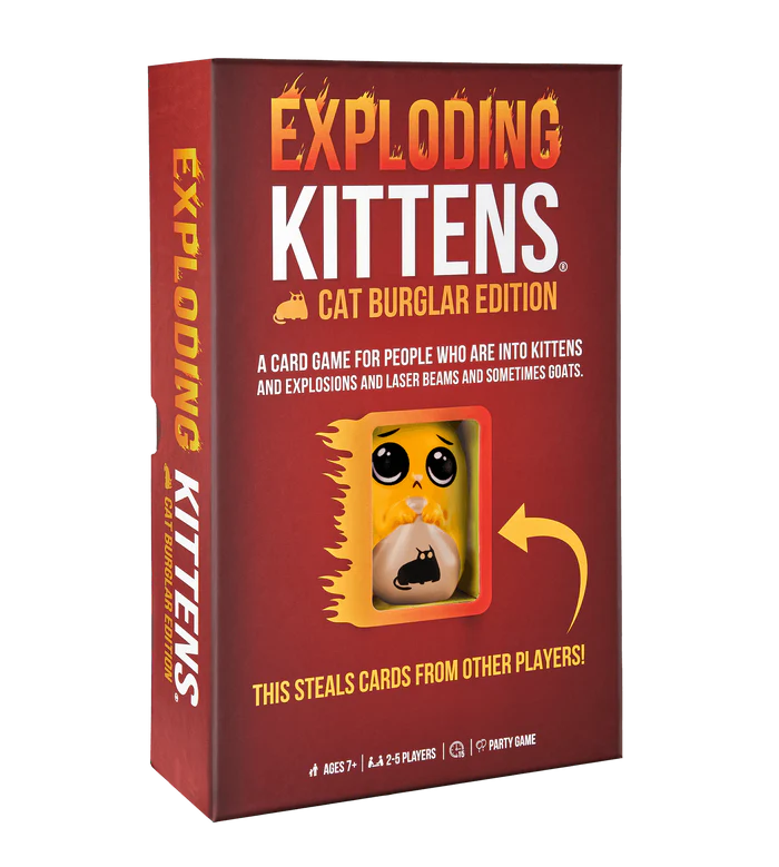 EXPLODING KITTENS: Cat Burglar Edition