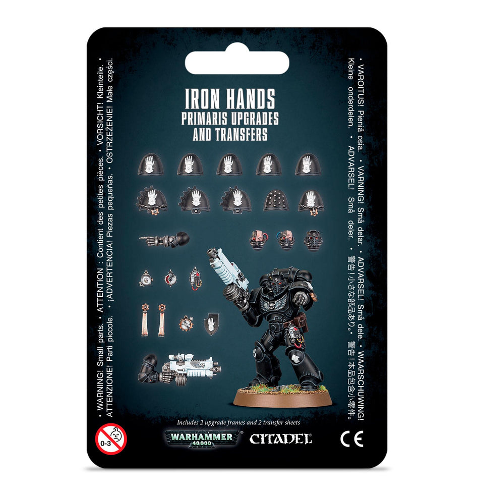 IRON HANDS PRIMARIS UPGRADES & TRANSFRS