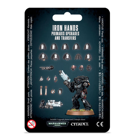 IRON HANDS PRIMARIS UPGRADES & TRANSFRS
