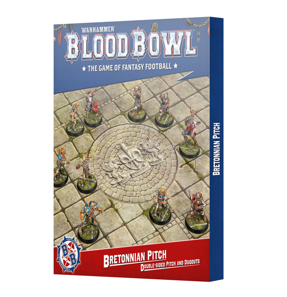 BRETONNIAN TEAM PITCH & DUGOUTS