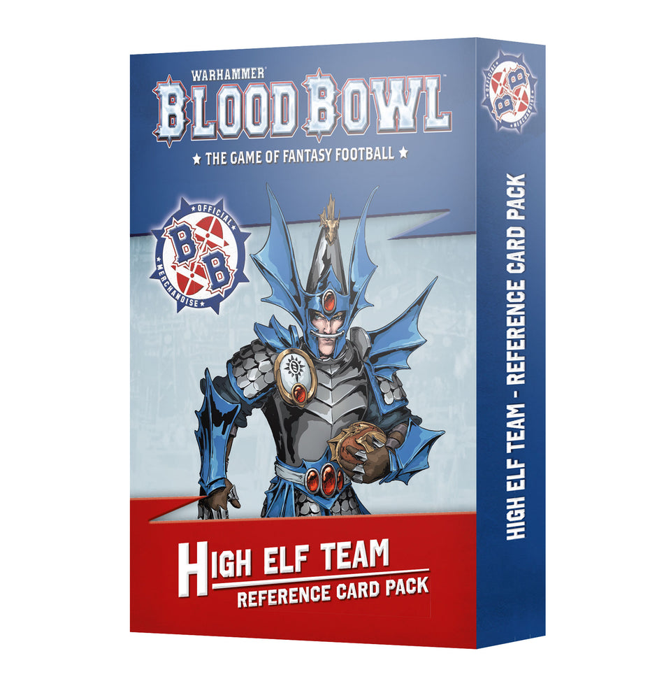 HIGH ELF TEAM REFERENCE CARDS