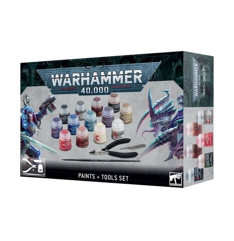 WARHAMMER 40,000 PAINTS + TOOLS