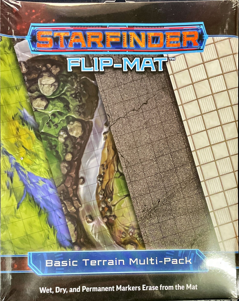 STARFINDER FLIP-MAT: BASIC TERRAIN MULTI-PACK – Incom Gaming