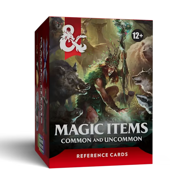 DUNGEONS & DRAGONS - - Magic Item Cards: Common and Uncommon