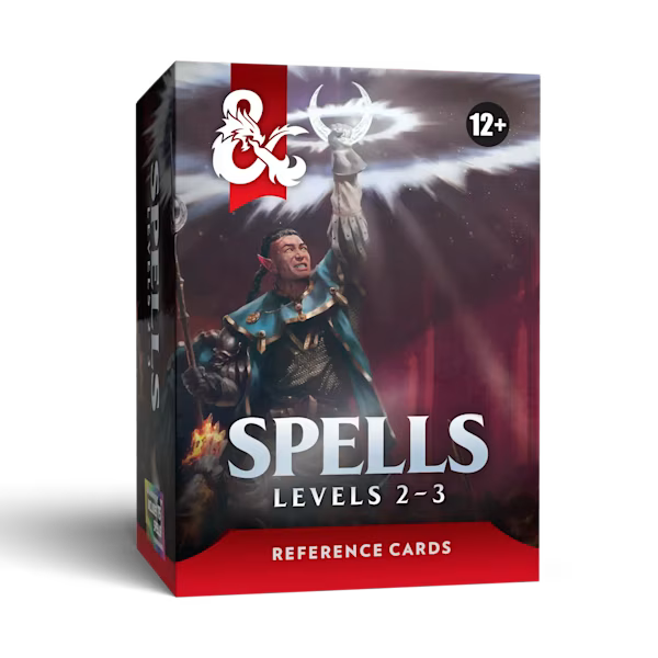 DUNGEONS & DRAGONS - - Spell Cards: Levels 2-3
