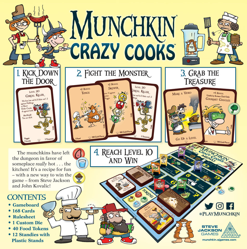MUNCHKIN Crazy Cooks