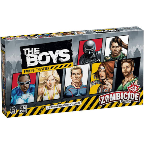 The Seven: Zombicide The Boys Pack 1