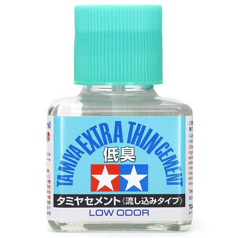 Tamiya Extra Thin Liquid Cement Low Odor 40ml