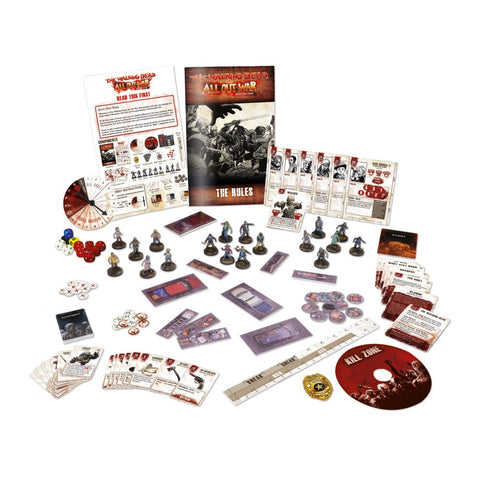 The Walking Dead: All Out War Miniatures Game Core Set