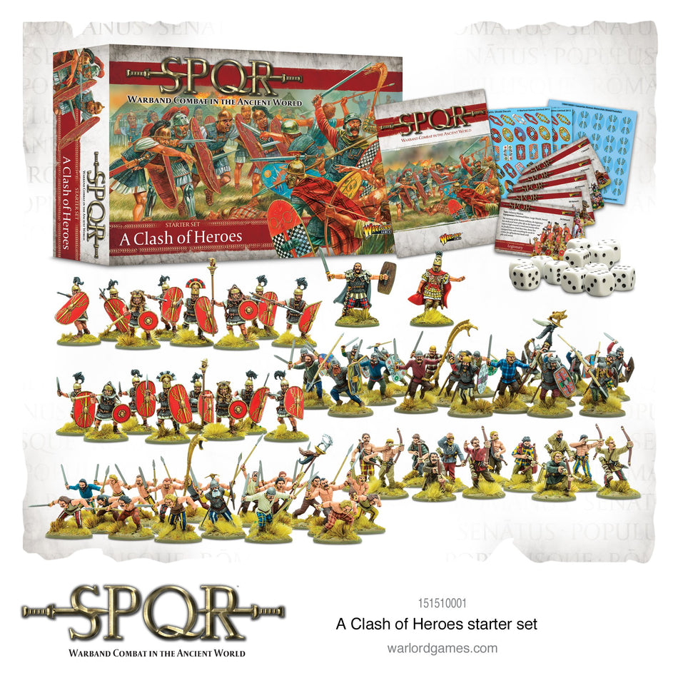 SPQR - Clash of Heroes - Starter set