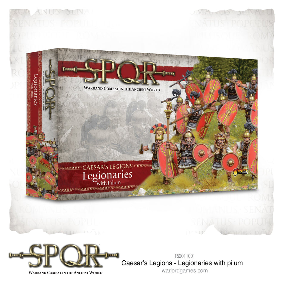 CAESAR'S LEGIONS - Legionaries with pilum