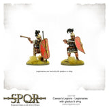CAESAR'S LEGIONS - Legionaries with gladius & sling