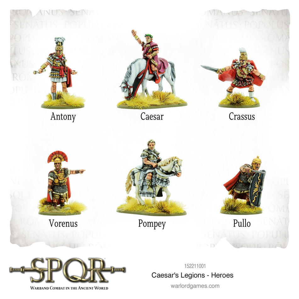 CAESAR'S LEGIONS - Heroes