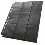 18-Pocket Compact Pages Mini American Black (10)