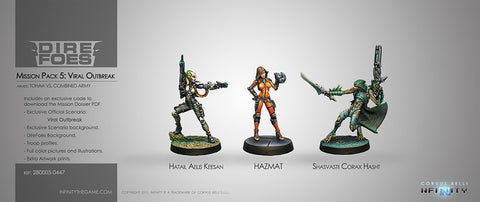 Dire Foes Mission Pack 5: Viral Outbreak