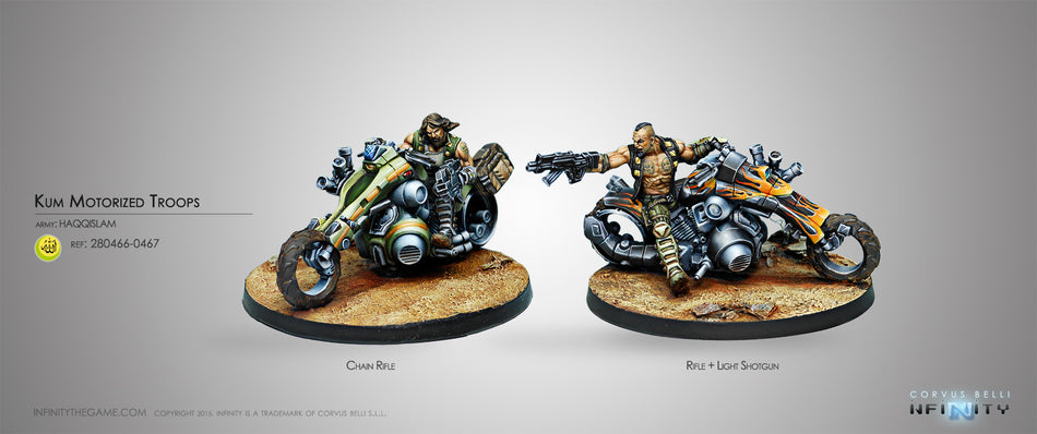 Kum Motorized Troops