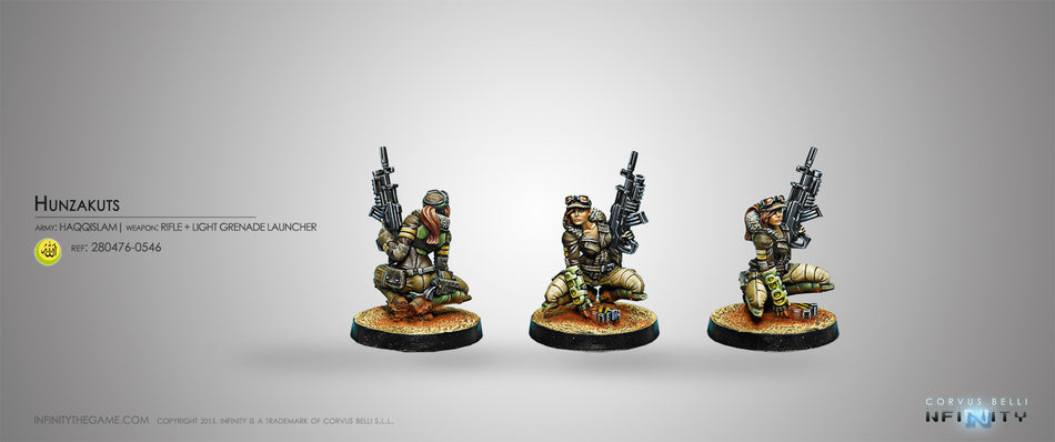 Hunzakuts (Rifle+Light Grenade Launcher)