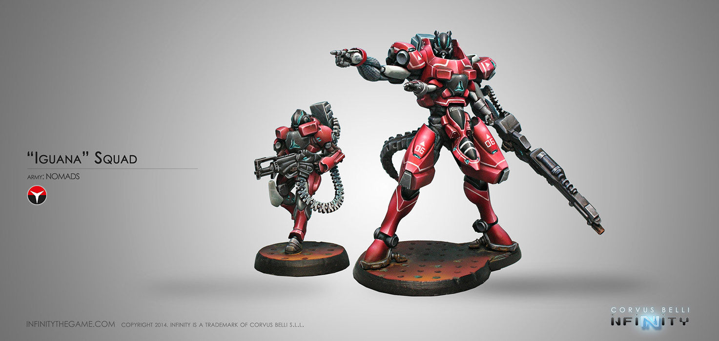 The Tactical Armored Gear of the Iguana squads