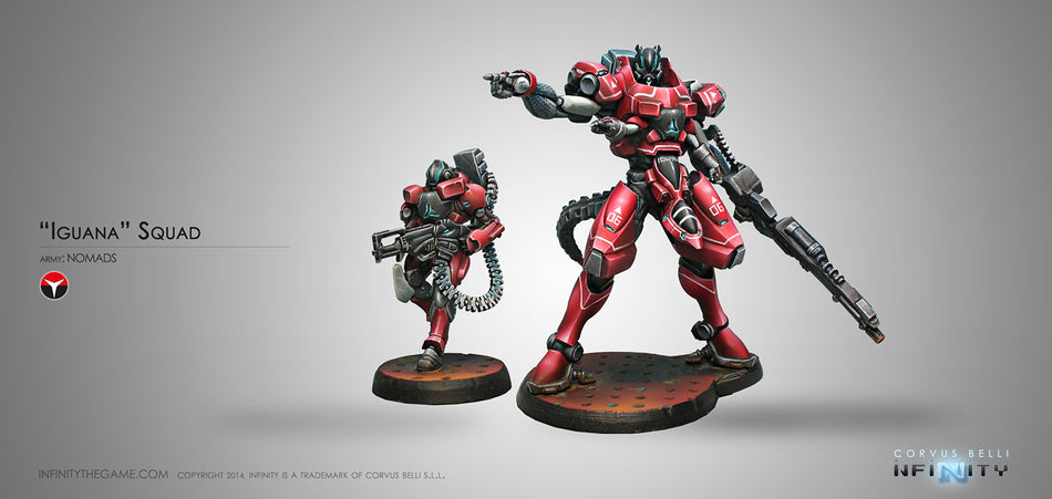 The Tactical Armored Gear of the Iguana squads
