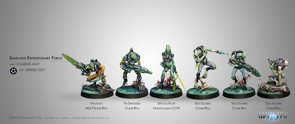 Shasvastii Expeditionary Force (Shasvastii Sectorial Starter Pack)
