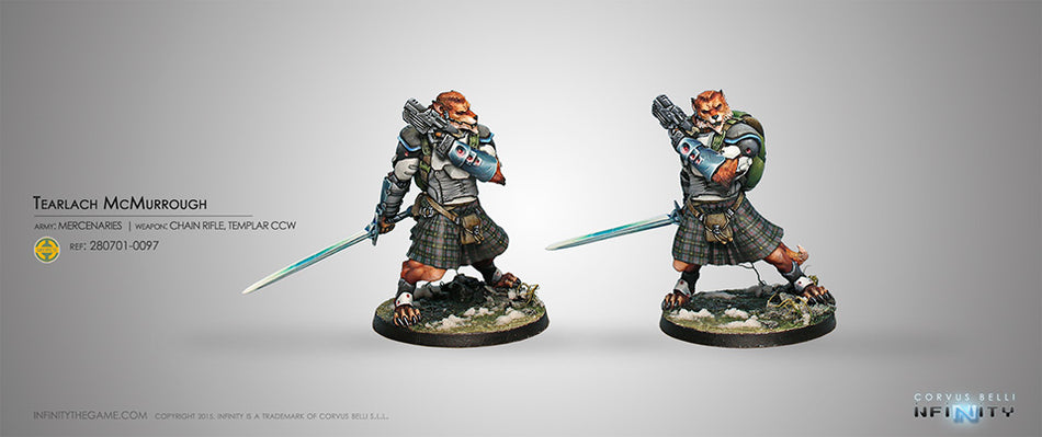 Tearlach McMurrough (2 Chain Rifle, Templar CCW)