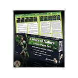 COLORS of NATURE Green Paint Set