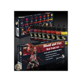 BLOOD and FIRE Red Paint Set