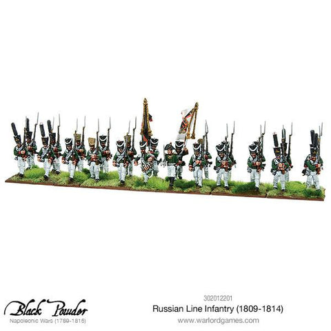 Russian Line Infantry 1809-1814