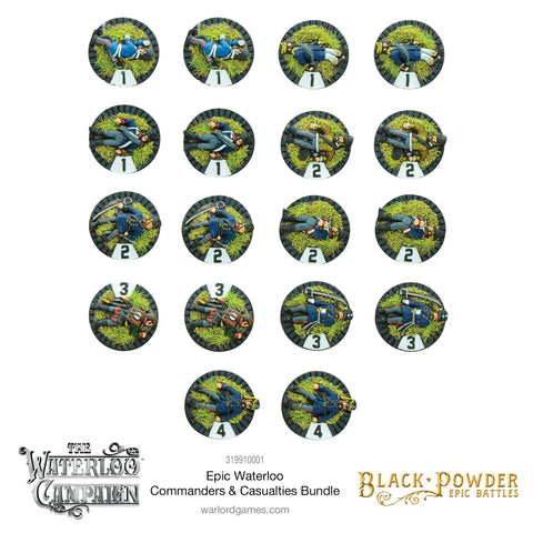 Napoleonic Prussian Casualty Markers