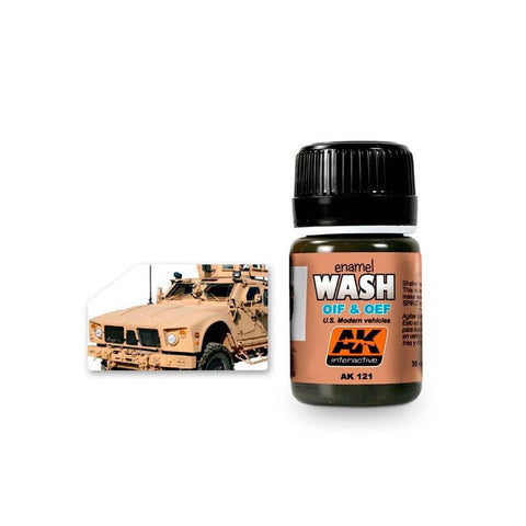 WASH FOR OIF & OEF - US VEHICLES - AK-121