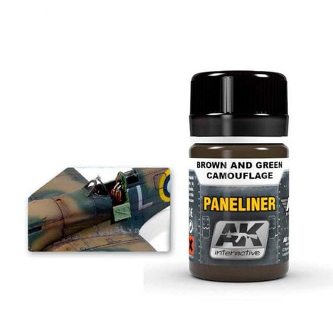 Paneliner for Brown and Green Camouflage - AK-2071