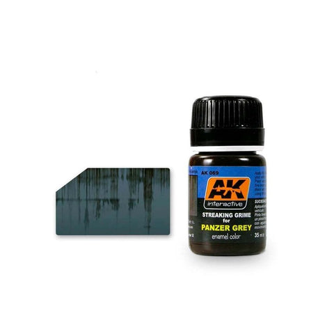 STREAKING GRIME FOR PANZER GREY VEHICLES - AK-069