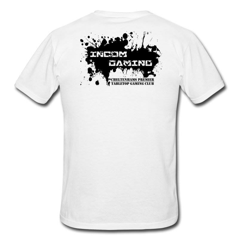 Mens WHITE with Black