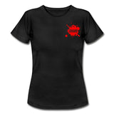 Ladies BLACK with Red