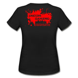 Ladies BLACK with Red