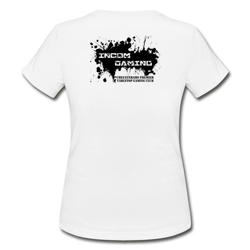 Ladies WHITE with Black